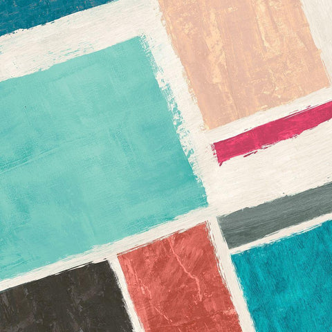 Bel Air 2 Gold Ornate Wood Framed Art Print with Double Matting by Anne, Munson