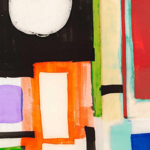 Smooth Sailing I White Modern Wood Framed Art Print by Bacci, Leonardo