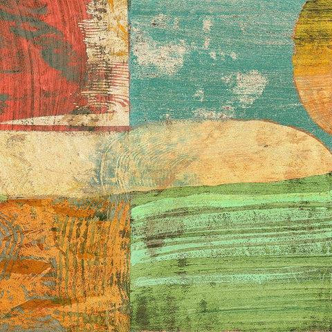 Pa tÃ¬ White Modern Wood Framed Art Print with Double Matting by Bacci, Leonardo