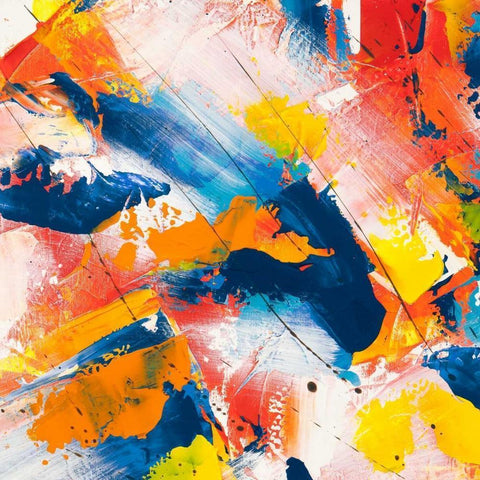 Waves crashing in the summer sky I Gold Ornate Wood Framed Art Print with Double Matting by Ferri, Bob