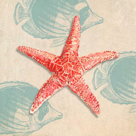 Ocean Gift I Gold Ornate Wood Framed Art Print with Double Matting by Broome, Ted