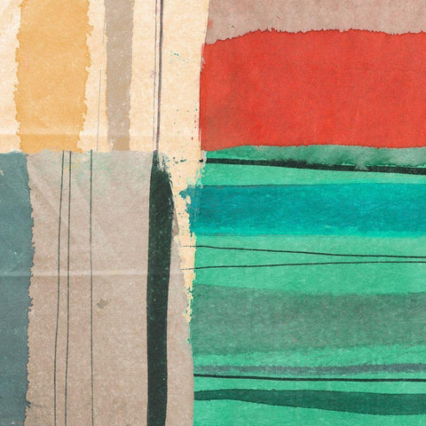 Supernatural II Black Ornate Wood Framed Art Print with Double Matting by Viola, Bertel