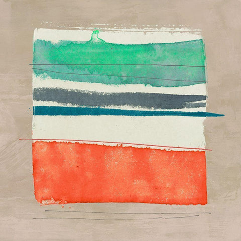 Sylvia II Black Modern Wood Framed Art Print by Viola, Bertel