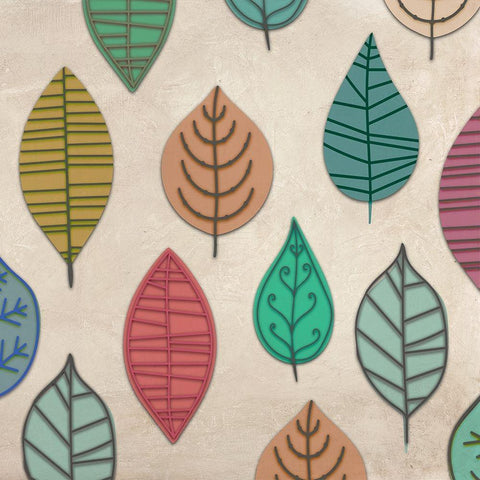 Natural Texture #1 (detail) White Modern Wood Framed Art Print with Double Matting by Grant, Eve C.