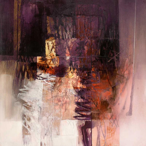 Diafane presenze Black Modern Wood Framed Art Print by Censini