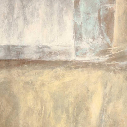 Attesa White Modern Wood Framed Art Print with Double Matting by Falcone, Ruggero