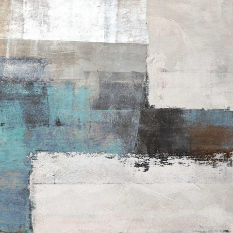 Oceanside II Black Ornate Wood Framed Art Print with Double Matting by Falcone, Ruggero