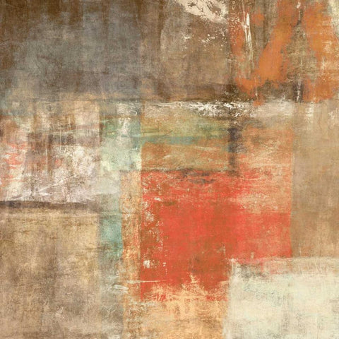 Est Black Ornate Wood Framed Art Print with Double Matting by Falcone, Ruggero