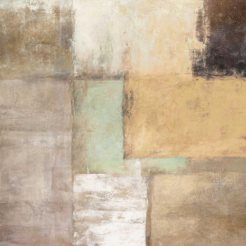 Plage I Black Modern Wood Framed Art Print by Falcone, Ruggero