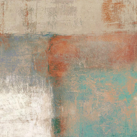 Velvet Desert I White Modern Wood Framed Art Print by Falcone, Ruggero