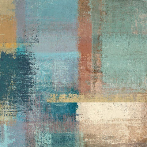 Chroma II Black Modern Wood Framed Art Print by Ruggero, Falcone