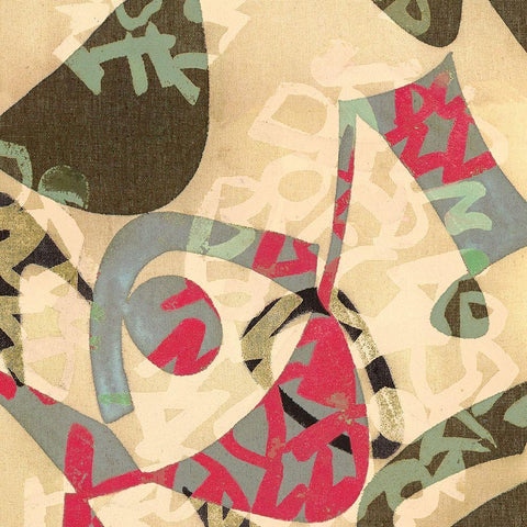 Manticore II (detail II) Black Ornate Wood Framed Art Print with Double Matting by Hype, Hopper