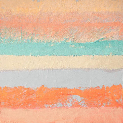 Haiku II Black Modern Wood Framed Art Print with Double Matting by Corrado, Italo