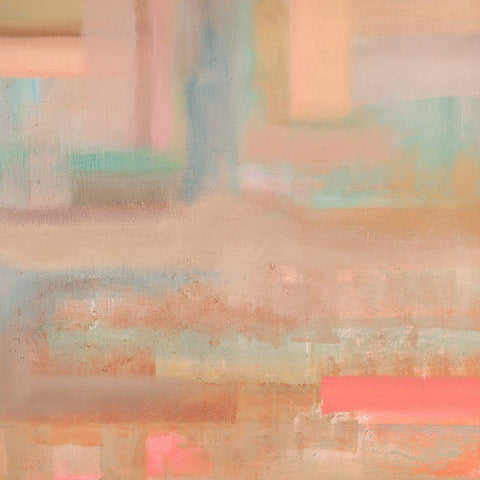 Risonanze Black Modern Wood Framed Art Print with Double Matting by Corrado, Italo