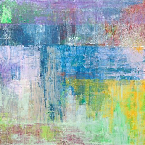 Riflessi della sera White Modern Wood Framed Art Print by Corrado, Italo