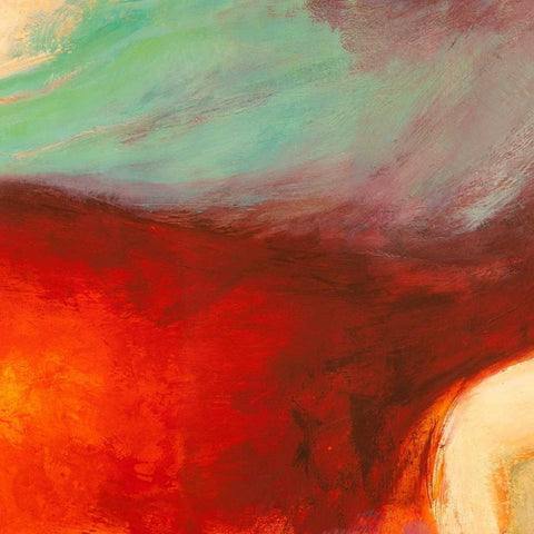 Namaste II Gold Ornate Wood Framed Art Print with Double Matting by Demos, Jean-Luc