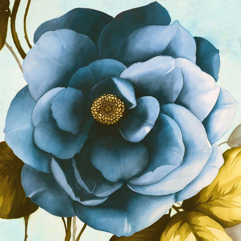 Azaleas III (detail) Black Modern Wood Framed Art Print by Keiko, Rei