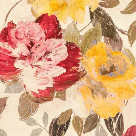 Velvet Lovers I White Modern Wood Framed Art Print by Parr, Kelly