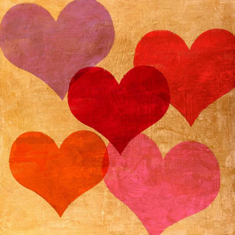 Mucho Amor Black Ornate Wood Framed Art Print with Double Matting by Rodrigues, MalÃ¬a