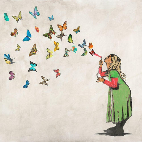 A thing of beauty... Gold Ornate Wood Framed Art Print with Double Matting by Masterfunk Collective