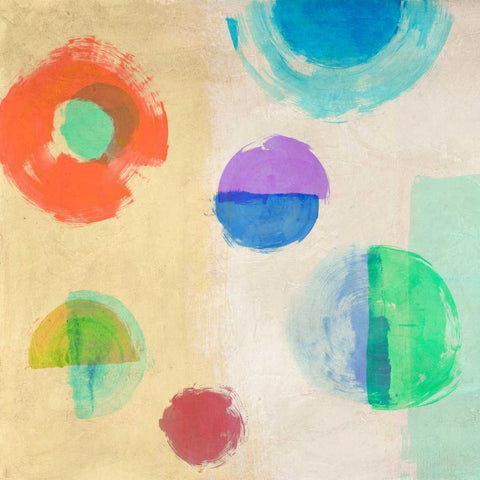 Soul Train I White Modern Wood Framed Art Print by Nava, Sandro