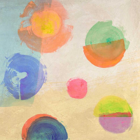 Soul Train II White Modern Wood Framed Art Print by Nava, Sandro