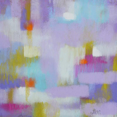 Stuck in the Middle with You Black Modern Wood Framed Art Print with Double Matting by Whatmore, Nel