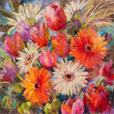 Fun, fun, fun! Black Ornate Wood Framed Art Print with Double Matting by Whatmore, Nel