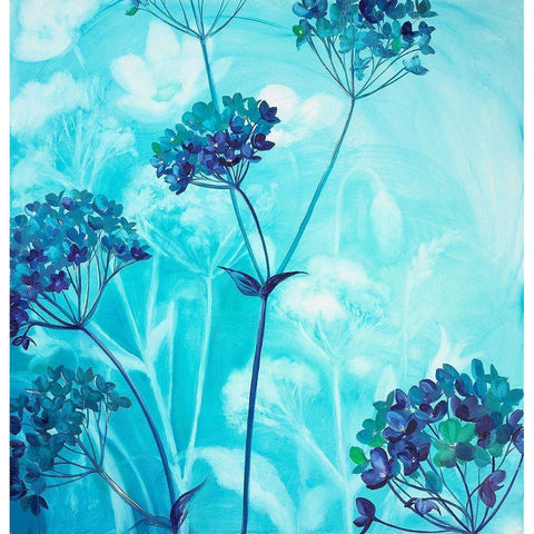 Behind the Scenes Black Modern Wood Framed Art Print with Double Matting by Whatmore, Nel