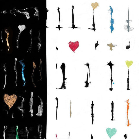 Act of Persistence #1 White Modern Wood Framed Art Print by Peter, Winkel