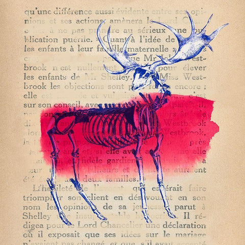 Memories of the Wild III White Modern Wood Framed Art Print by Stef, Lamanche