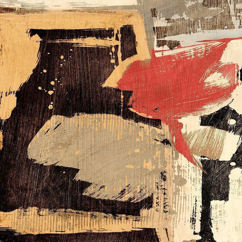 Stone Garden I Gold Ornate Wood Framed Art Print with Double Matting by Stone, Jim