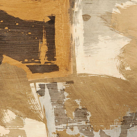 Revolving Thoughts II White Modern Wood Framed Art Print by Stone, Jim