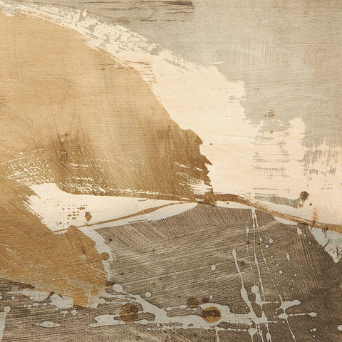 Revolving Thoughts III White Modern Wood Framed Art Print by Stone, Jim