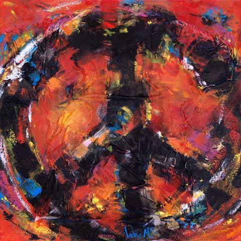 My Love Black Ornate Wood Framed Art Print with Double Matting by Marzari, Tebo