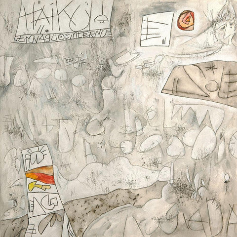 Senza titolo I (Haiku) Black Ornate Wood Framed Art Print with Double Matting by Teruzzi, Vittorio