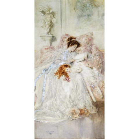 Precious Moments Black Modern Wood Framed Art Print by Gow, Mary Louise