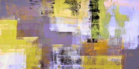 Desert Twilight White Modern Wood Framed Art Print with Double Matting by Aprile, Alessio