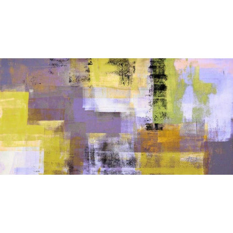 Desert Twilight Black Modern Wood Framed Art Print by Aprile, Alessio