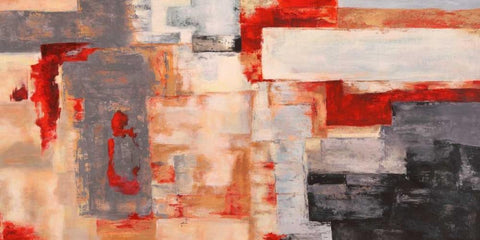 Bronze Flame Black Ornate Wood Framed Art Print with Double Matting by Aprile, Alessio