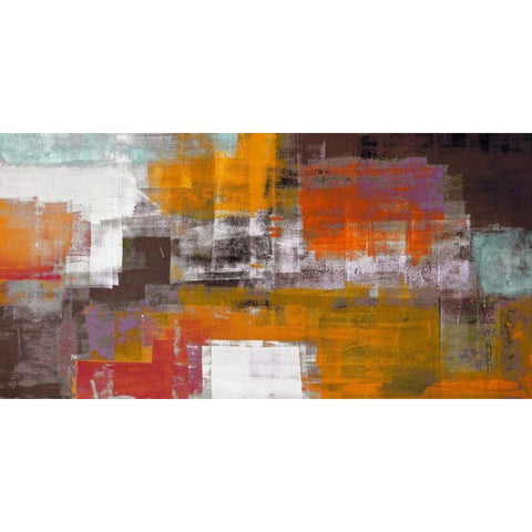 The Desert Black Modern Wood Framed Art Print by Aprile, Alessio