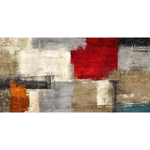 Jazz Black Modern Wood Framed Art Print by Aprile, Alessio