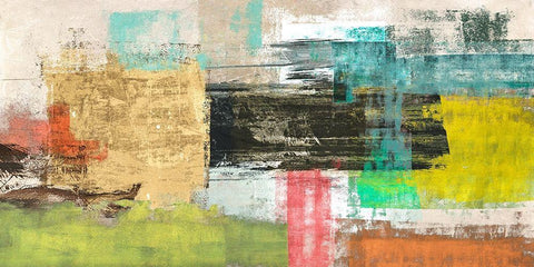 Actuality White Modern Wood Framed Art Print with Double Matting by Alessio, Aprile