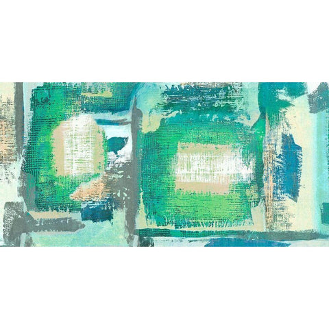 Crystalline Gold Ornate Wood Framed Art Print with Double Matting by Alessio, Aprile