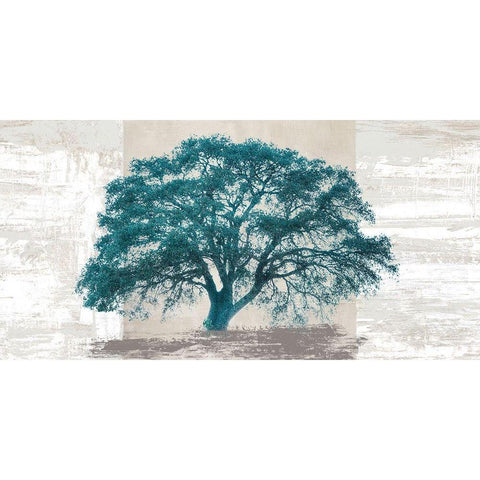 Octanium Tree Panel Gold Ornate Wood Framed Art Print with Double Matting by Aprile, Alessio