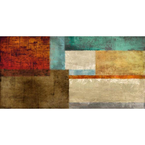 The Forest Black Modern Wood Framed Art Print by Baron, Alphonse