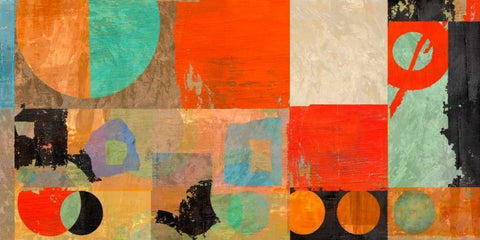 Morning Moves White Modern Wood Framed Art Print with Double Matting by Baron, Alphonse