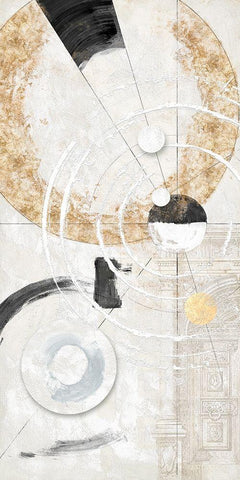 Portale infinito Black Ornate Wood Framed Art Print with Double Matting by Arturo, Armenti