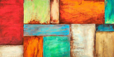 Colors of the Desert Black Ornate Wood Framed Art Print with Double Matting by Munson, Anne