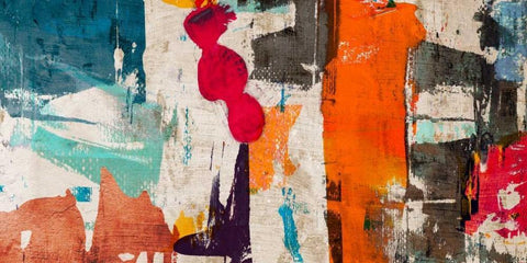 Colors Royale Black Ornate Wood Framed Art Print with Double Matting by Munson, Anne